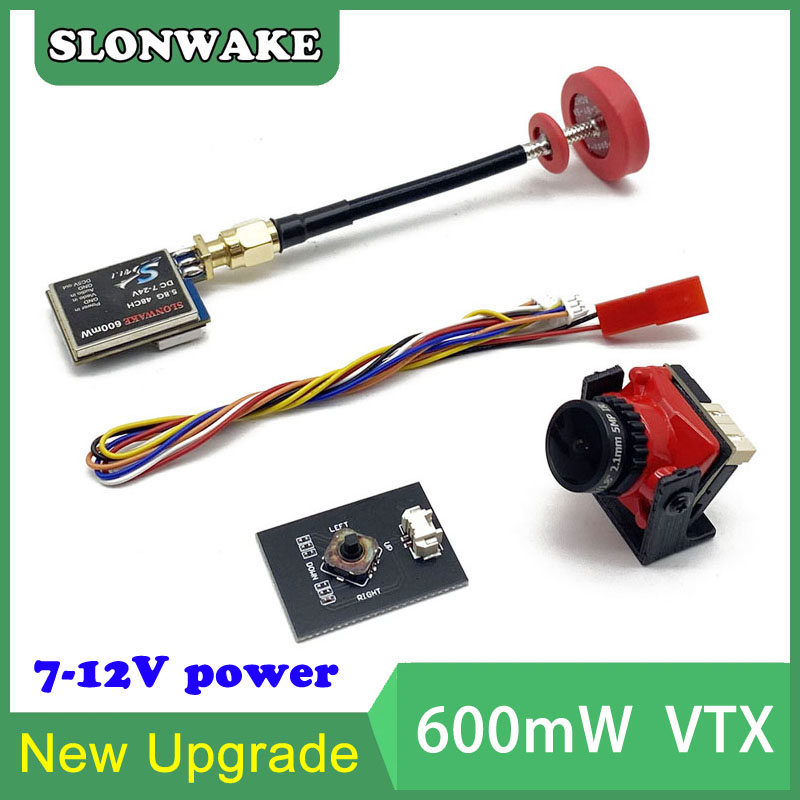 Drone Rc Receiver And Transmitter - 5.8 グラム 48CH 600mW 調整可能な VTX-CAM