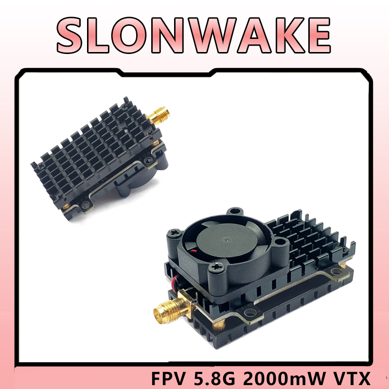 Drone Rc Transmitter And Receiver - SLONWAKE 5.8GHz 48CH 2000mW ハイパワー 20Km+