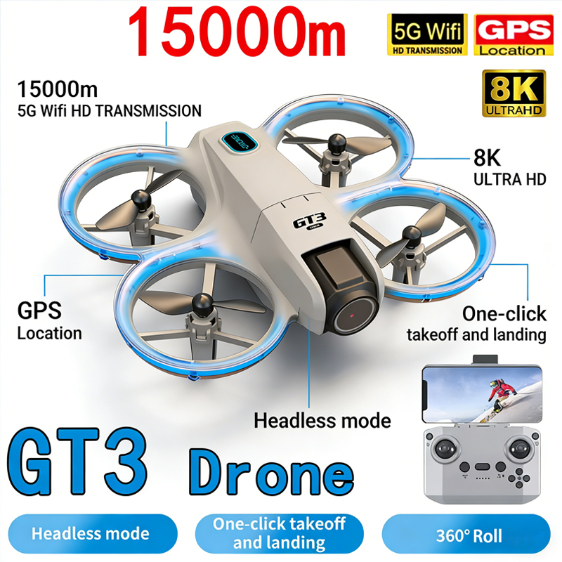 Drone Pro Rc Ufo - 新型 GT3 MAX ドローン 8K HD