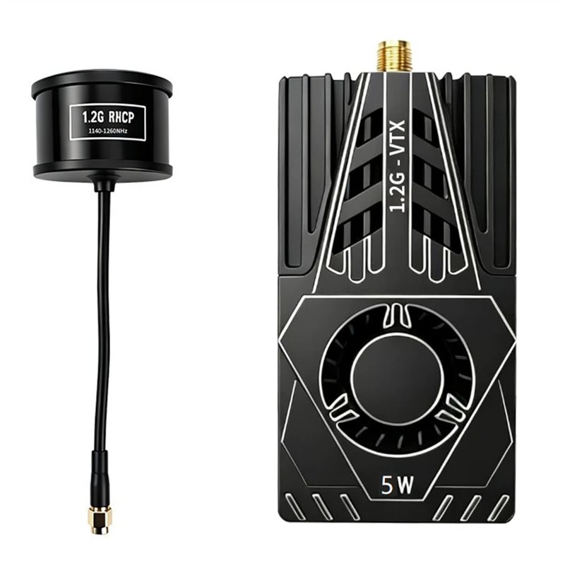 Rc Transmitter Drone - VTX FPV ビデオトランスミッター用 1.2Ghz 5W アンテナ付き