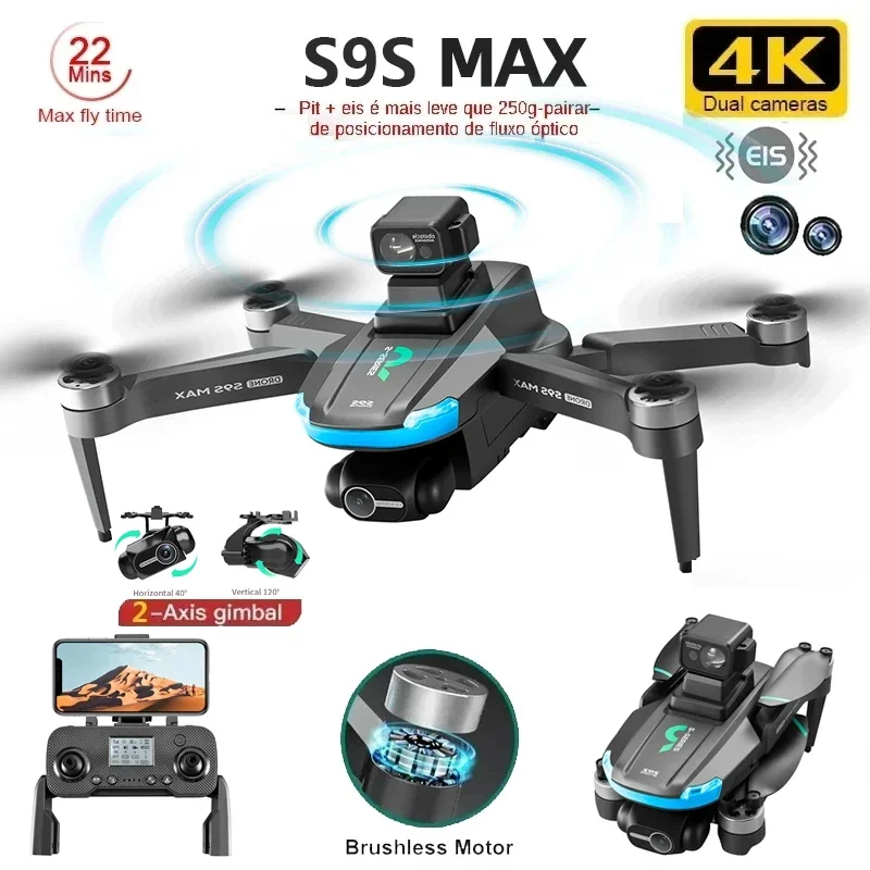 Drone Rc With Screen - 新しい S9S MAX ミニドローン 4K 2