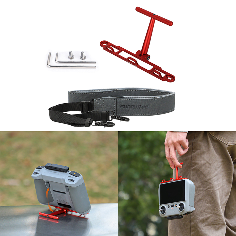 Drone Dji Rc Mini - ドローン用スタンドネックストラップ,2in 1マウント,リモートコントロールストラップ,dji mini 4pro,mini 3,3pro用マウント