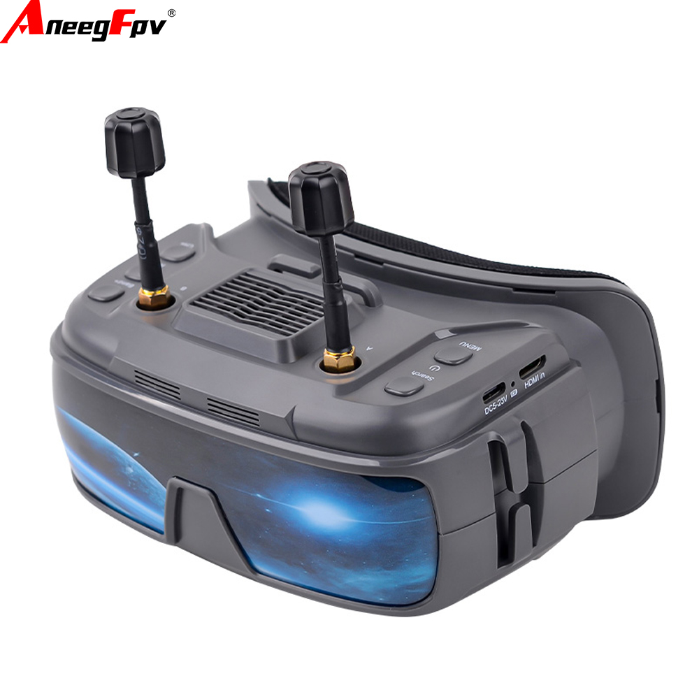 Drone Rc With Screen - VR200 3.5インチFPVゴーグル 5.8Gアナログ DVR搭載 40CH 1024