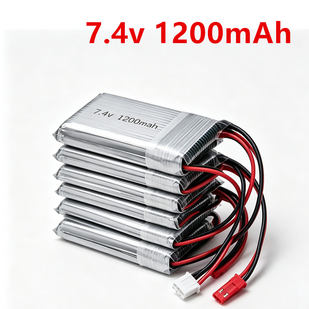 Drone Mjx Rc - 7.4V 2S 1200mAh 803048 リポバッテリー 30C