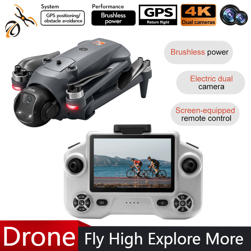 Drone Rc Flight Controller - 新型YL059ミニRCクアッドコプター4KドローンHDカメラFPV GPS飛行光学フローポジショニング長時間バッテリー搭載RCおもちゃ男の子向けギフトドローン