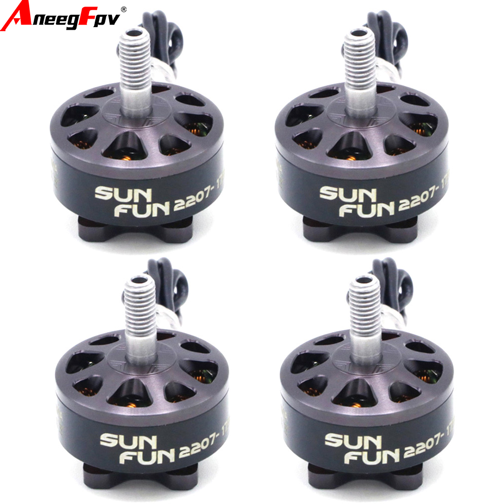 Drone Rc Race - 1/4個セット Sun Fun 2207 ブラシレスモーター CWネジ
