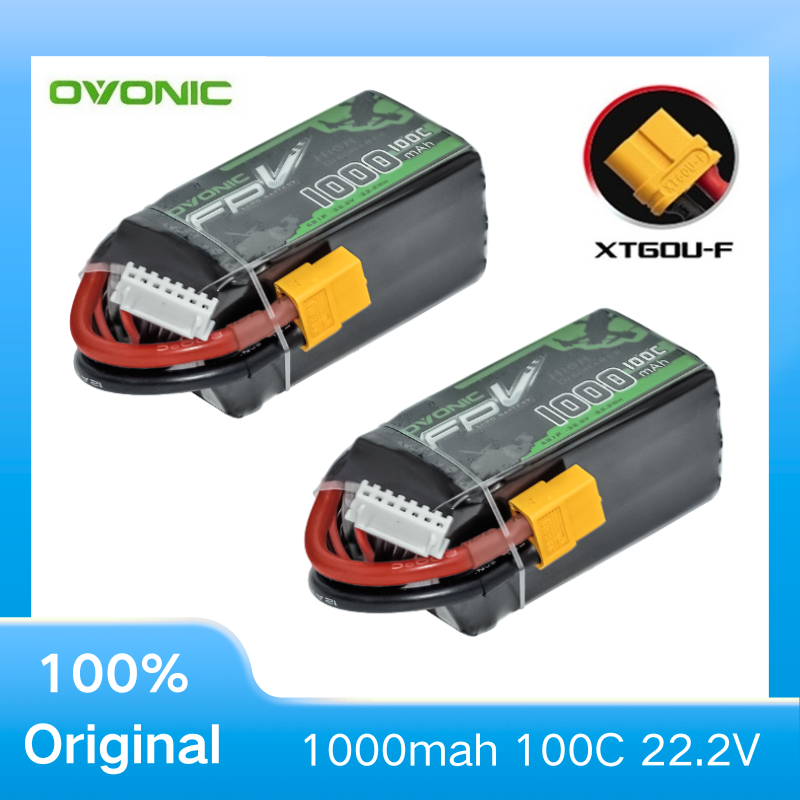 Drone Rc Race - 2 個 OVONIC 1000mAh 100C 22.2V