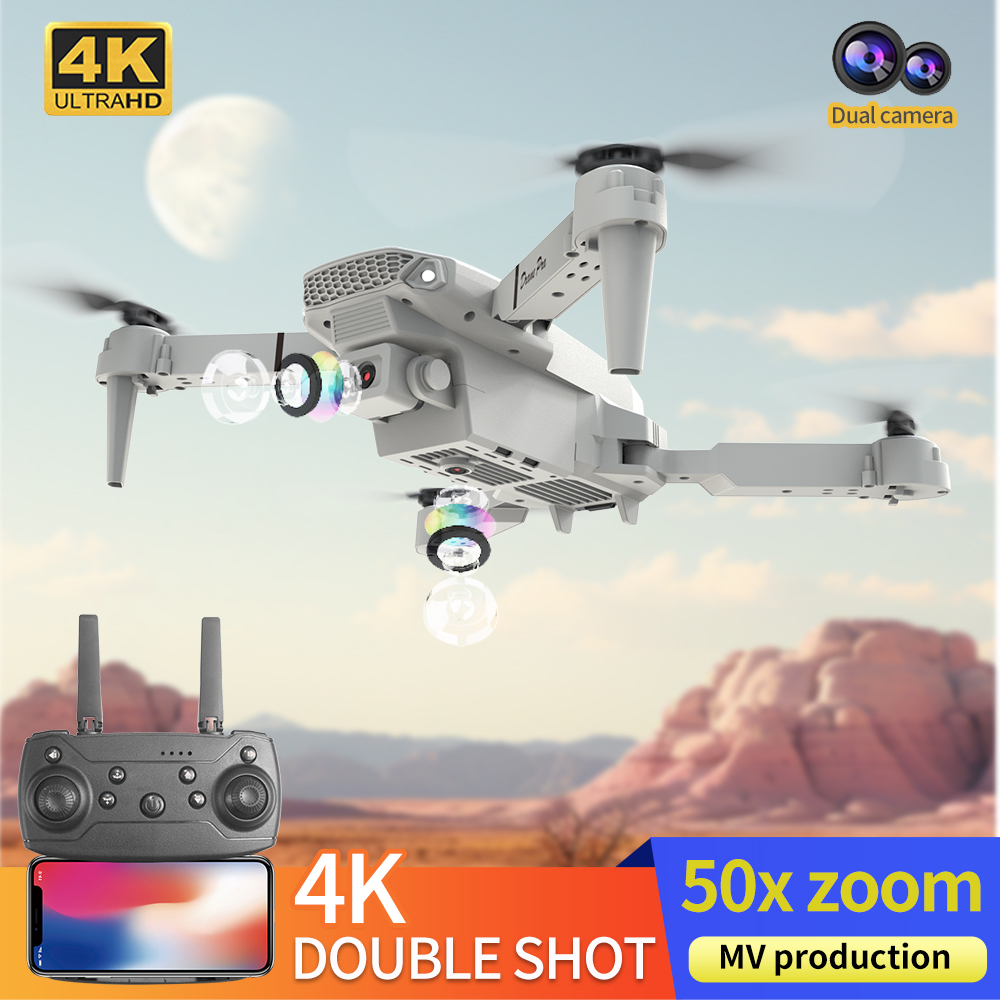 2026年新型 E88 プロ仕様 HD 4K RCドローン  - Drone Rc With Screen のレビューと価格