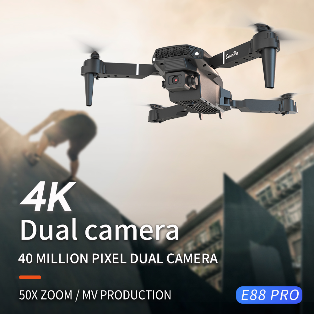 2026年新型 E88 プロ仕様 HD 4K RCドローン  - Drone Rc With Screen のレビューと価格