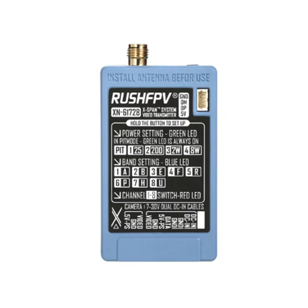 RUSHFPV 6.1‑7.2G 8W X61728 VTX - Drone Rc Receiver And Transmitter のレビューと価格
