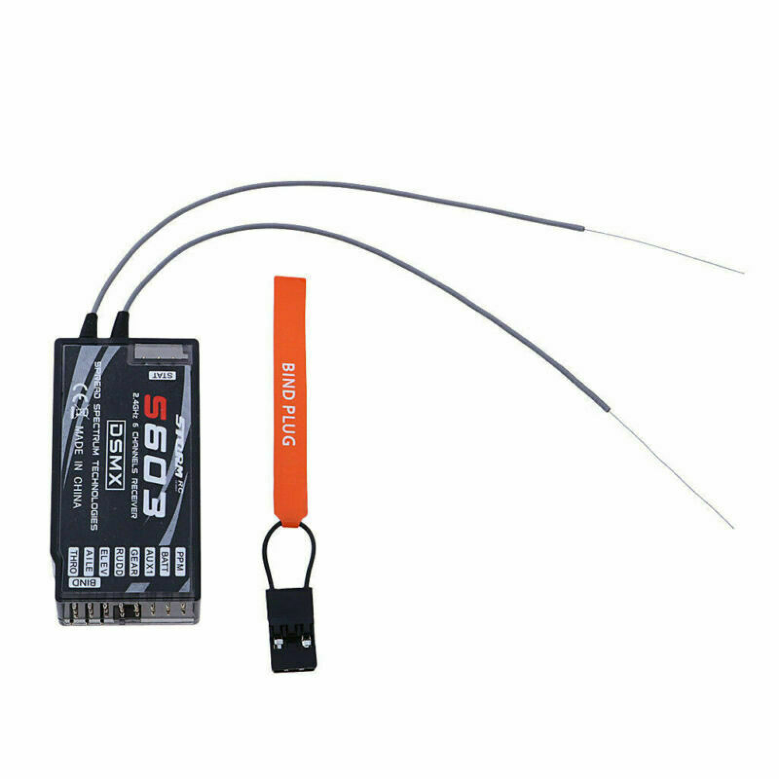 6CH 2.4GHz PPM S603 レシーバー 3dbi - Drone Rc Receiver And Transmitter のレビューと価格
