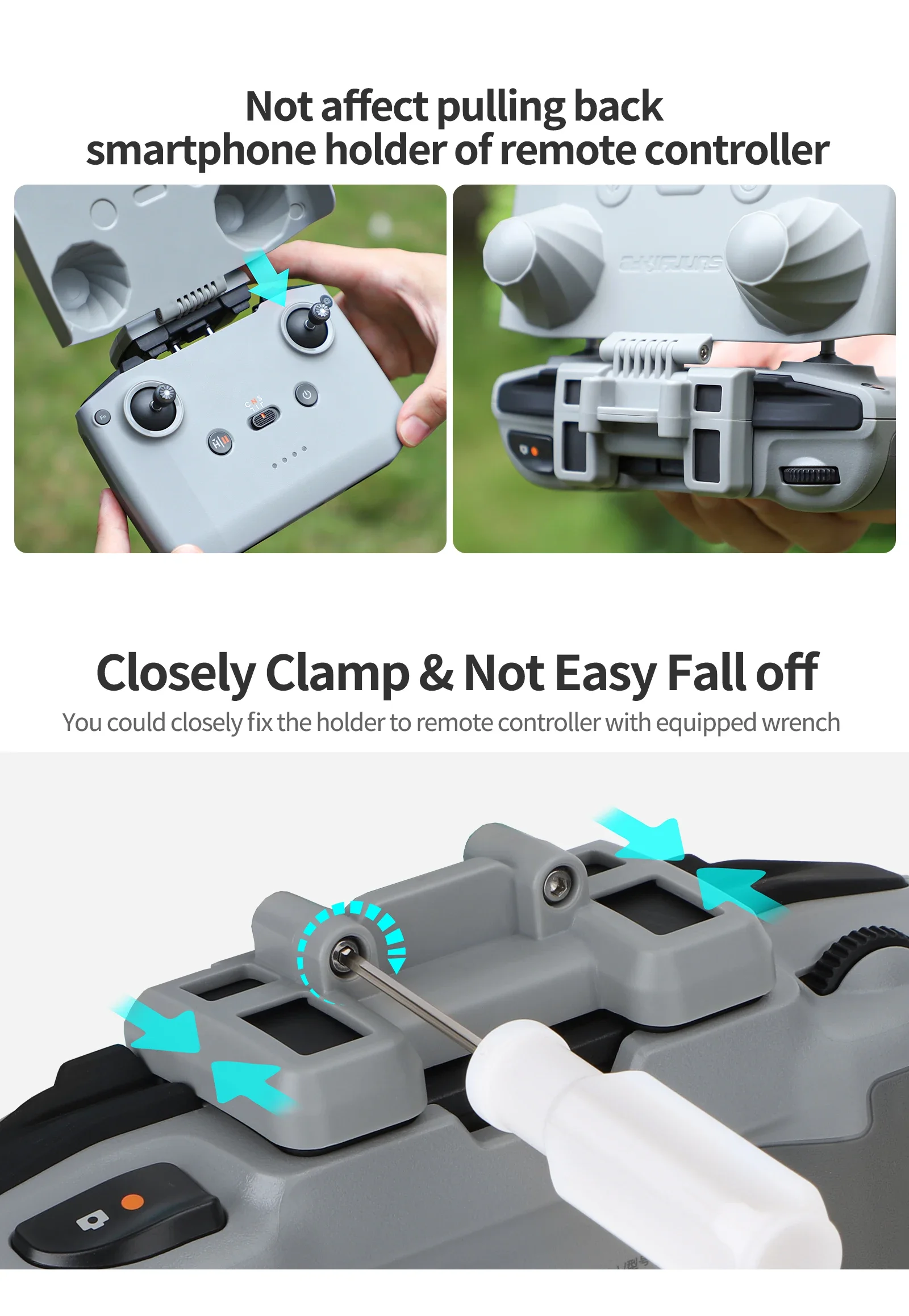 2 in 1 コントローラープロテクター サンフード コント - Drone Dji Rc Pro のレビューと価格