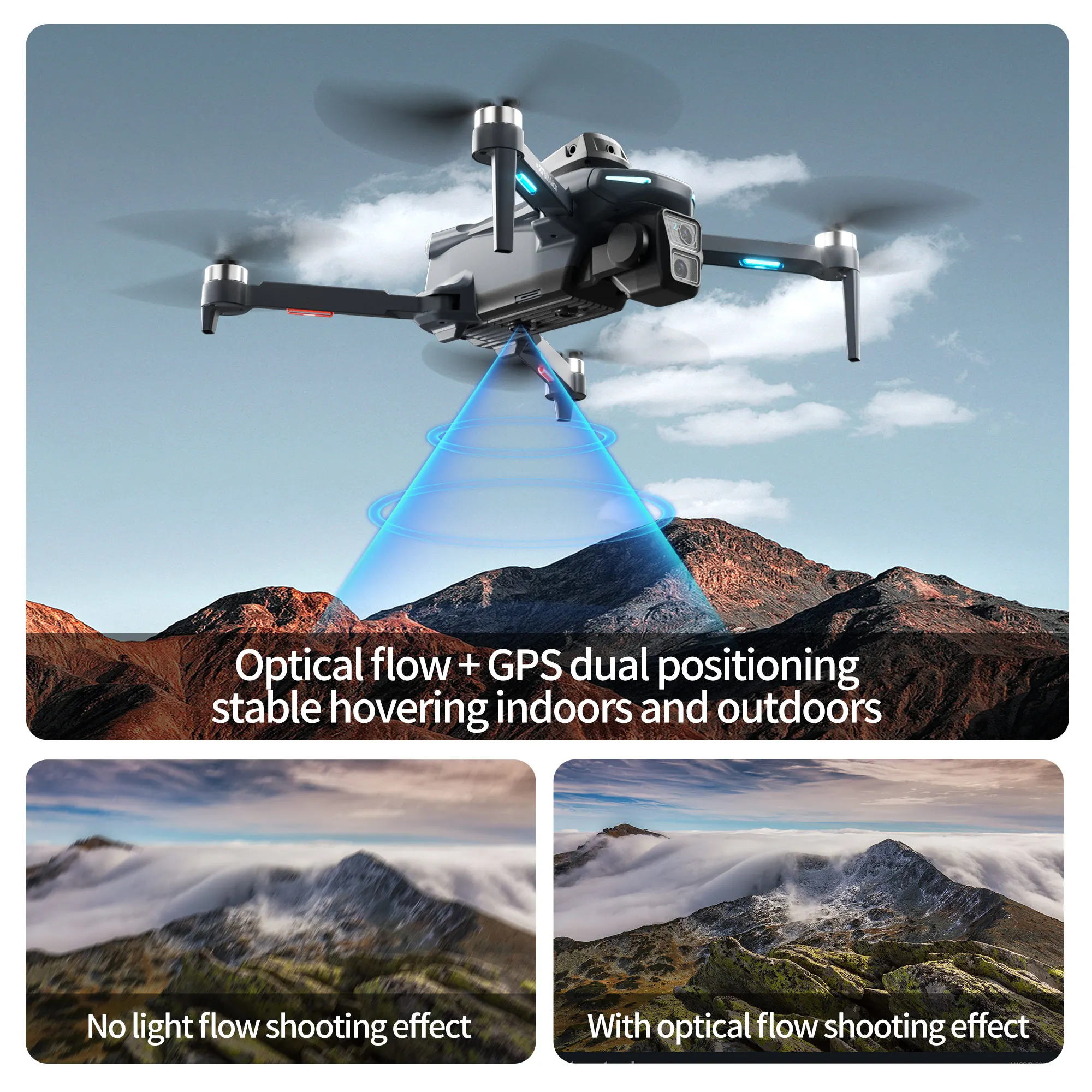 オリジナルXT606ドローン プロフェッショナル 8K HD - Drone Gps Rc Tt36 のレビューと価格