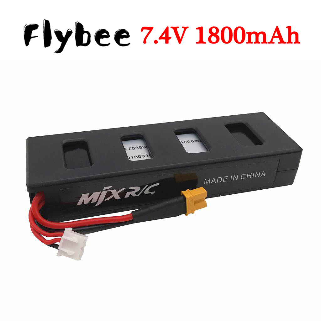 ドローンバグ用バッテリー,7.4v,1800mah,スペアパ - Drone Mjx Rc のレビューと価格