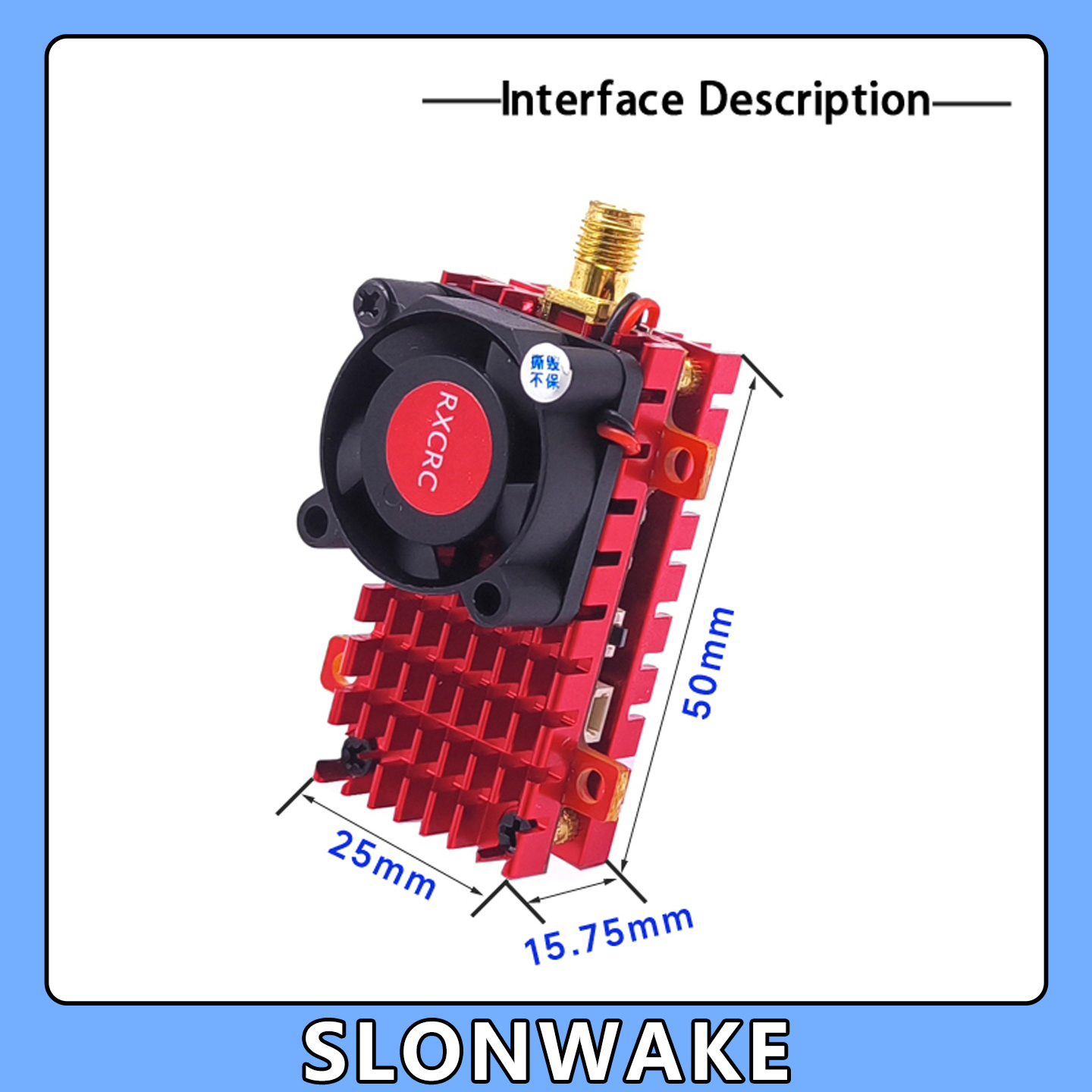 SLONWAKE 5.8G 2W VTX FPV 1800T - Drone Rc With Screen のレビューと価格