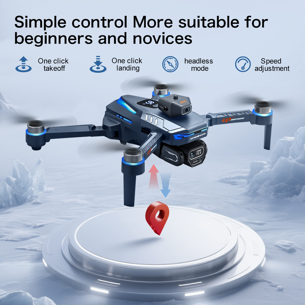 オリジナルGT8ドローン 4K 8K プロフェッショナルカメ - Drone Gt8 Rc のレビューと価格