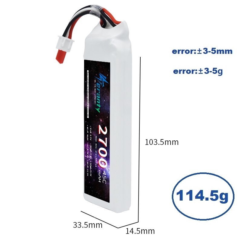 Tプラグ付きLiPoバッテリー、rc、fpv、飛行機、ヘリコ - Drone Rc Race のレビューと価格
