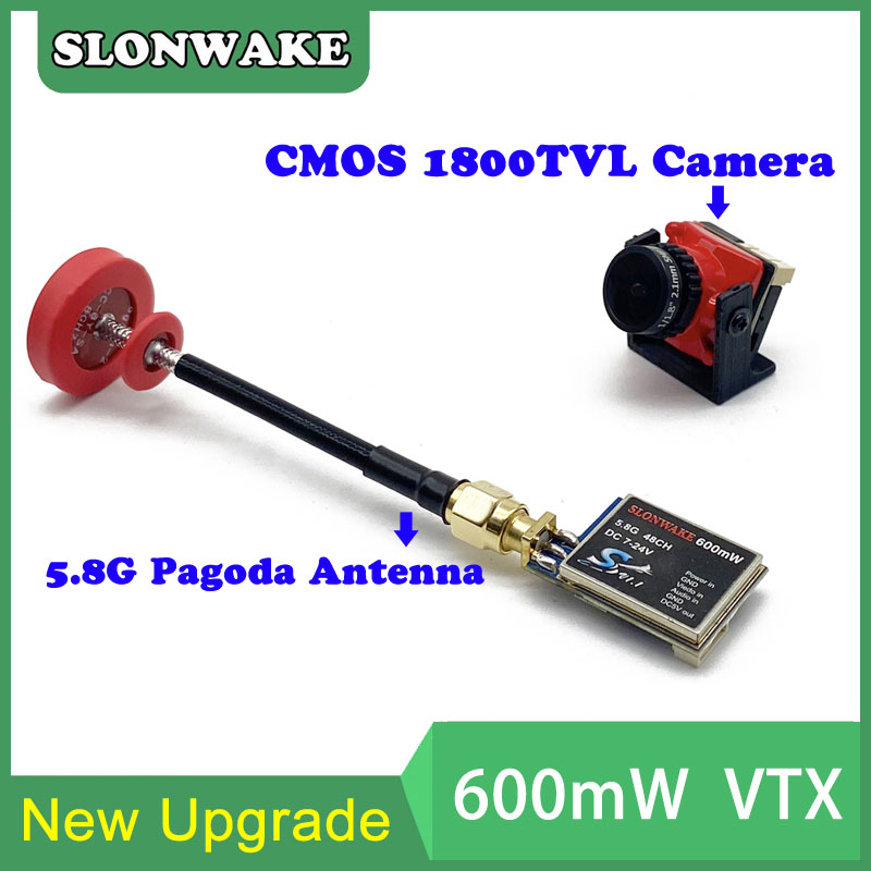 すぐに使える5.8G 48CH 600mWビデオ送信機とCm - Drone Rc Receiver And Transmitter のレビューと価格