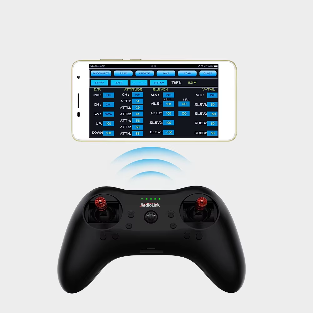 Radiolink T8S 2.4G 8CH ラジオリモート - Drone Rc Game のレビューと価格