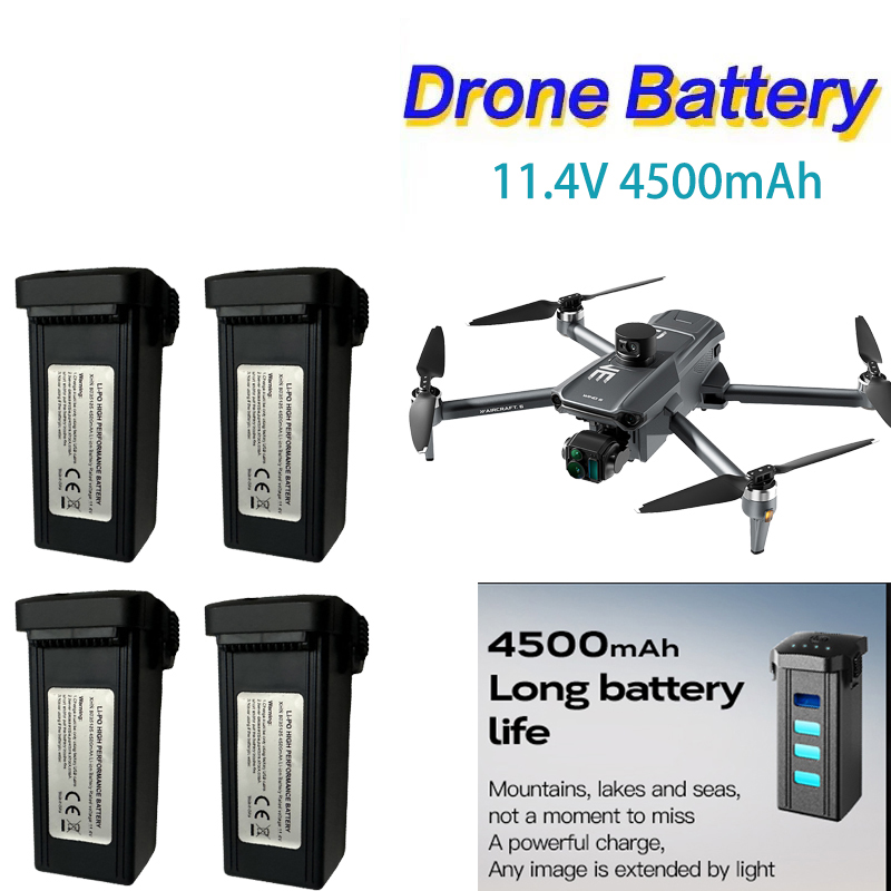 11.4V 4500mAh インテリジェント Lipo バッ - Drone Gps Rc Tt36 のレビューと価格