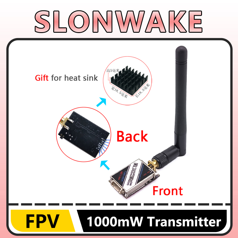 SLONWAKE 5.8G 48CH 1W VTX 100/ - Drone Rc Receiver And Transmitter のレビューと価格