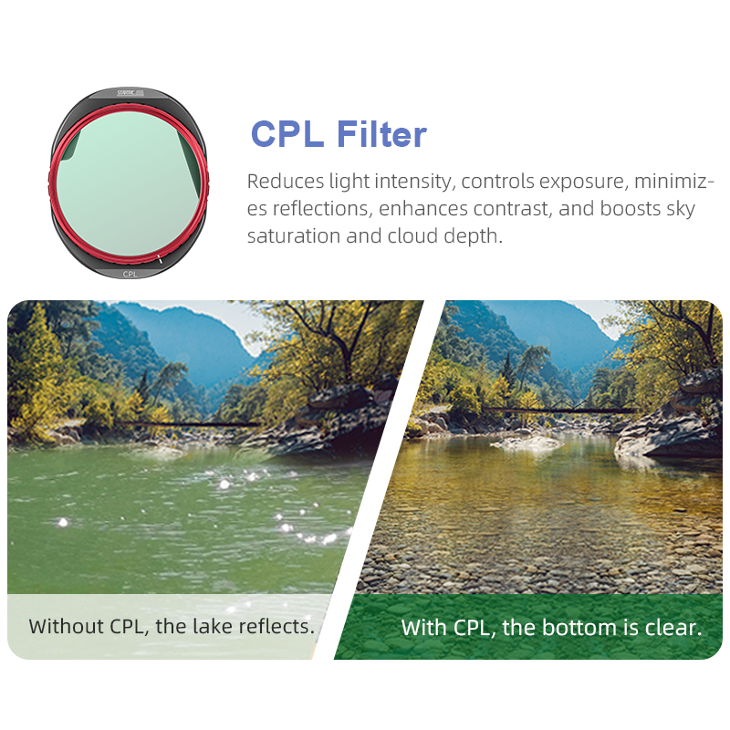 STARTRC CPL/ND8/32/64 フィルターセット - Drone Rcfpvpro のレビューと価格