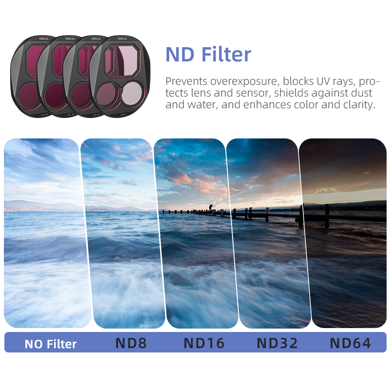 STARTRC CPL/ND8/32/64 フィルターセット - Drone Rcfpvpro のレビューと価格