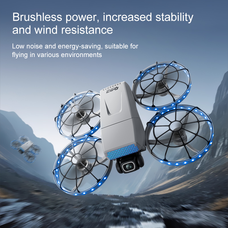 新型ミニ折りたたみドローンG63 光学フロー技術搭載 8Kプ - Drone Dji Rc Mini のレビューと価格