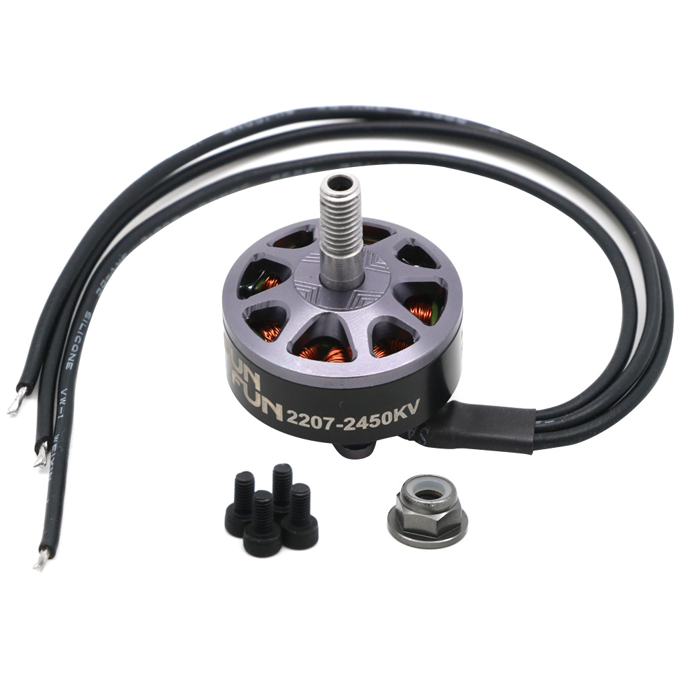 1/4個セット Sun Fun 2207 ブラシレスモーター - Drone Rc Race のレビューと価格