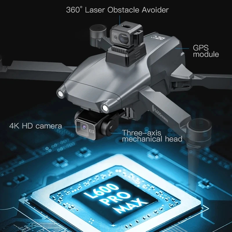 L600 プロマックス GPS ドローンプロフェッショナル  - Drone Gps Rc Tt36 のレビューと価格