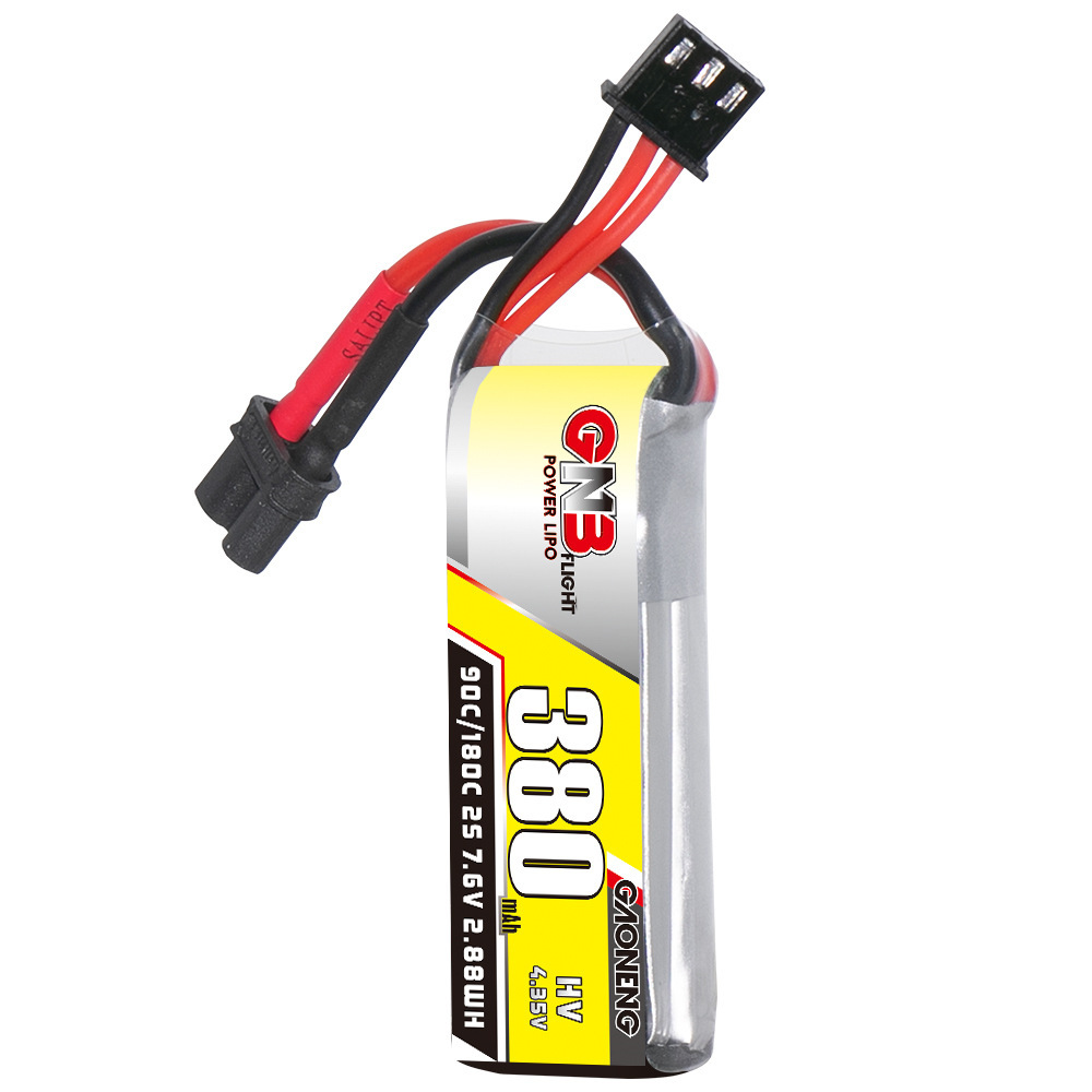 GNB 2S 7.6V 380mAh 90C/180C リポ - Drone Rc Race のレビューと価格