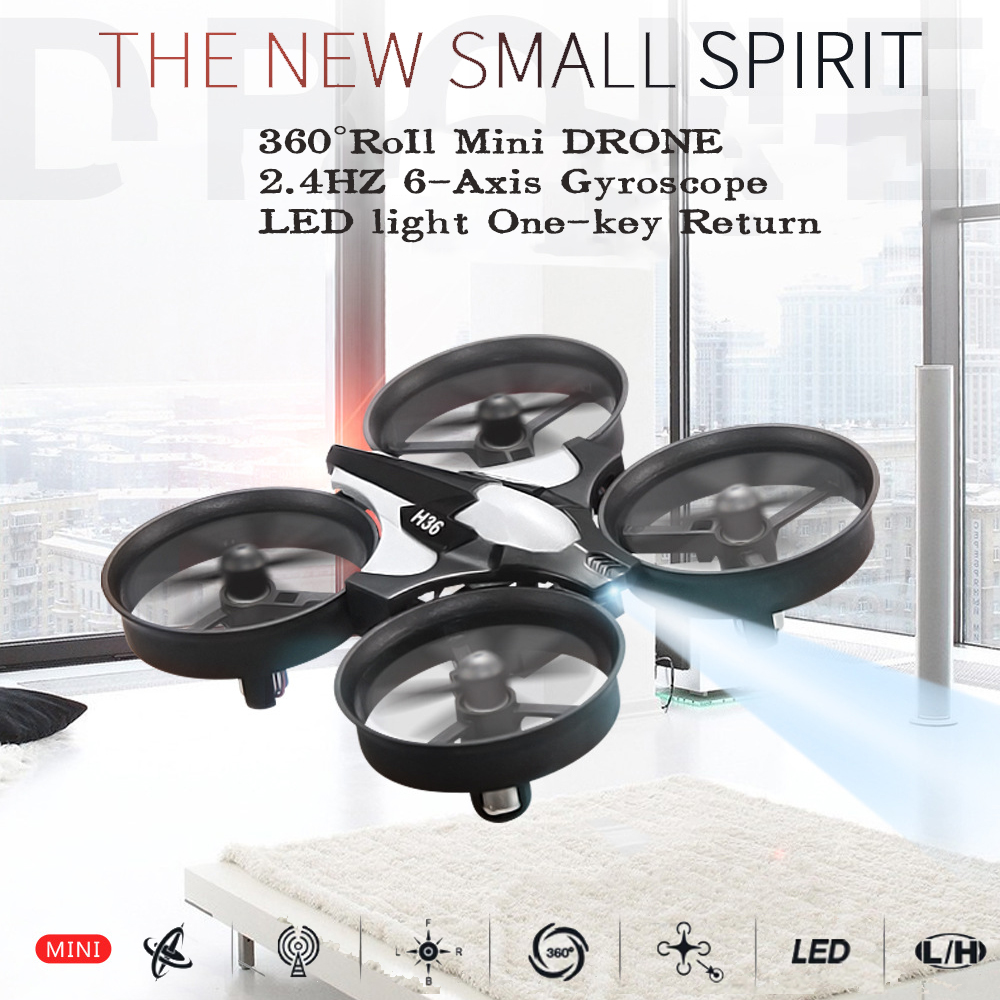 JJRC H36 ミニドローン 2.4G 6軸ヘッドレスモー - Drone Pro Rc Ufo のレビューと価格