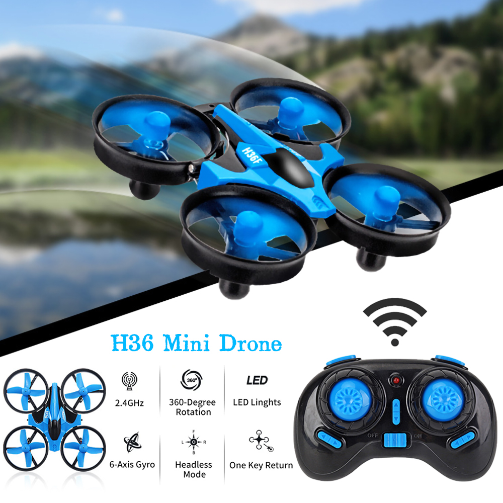 JJRC H36 ミニドローン 2.4G 6軸ヘッドレスモー - Drone Pro Rc Ufo のレビューと価格