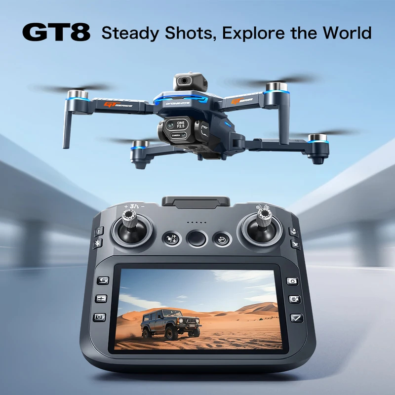 2026年新型GT8ドローン 8Kプロフェッショナルデュアル - Drone Gt8 Rc のレビューと価格