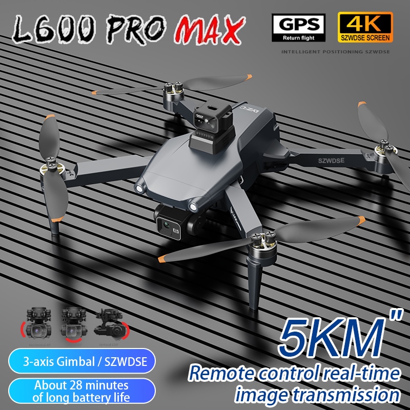 L600 Pro MAX /L600 PRO ドローン 4K - Drone Gps Rc Tt36 のレビューと価格