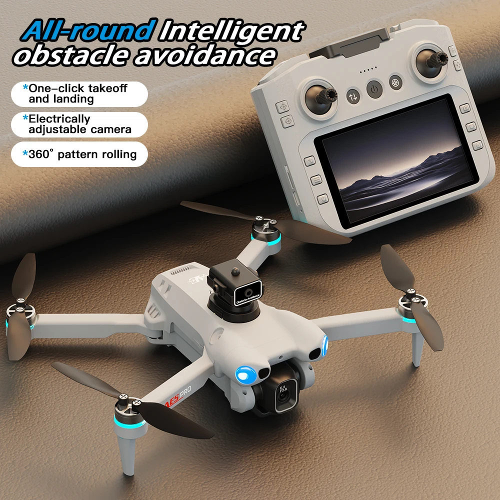 AE5 Pro ドローン 8K HD 4.5インチスクリーン - Drone Pro Rc Ufo のレビューと価格