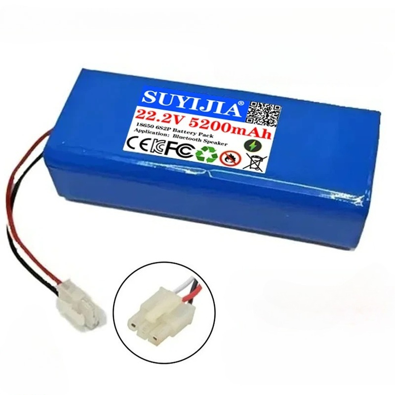 新しい 18650 バッテリー 22.2V 5200mAh  - Drone Rc Game のレビューと価格