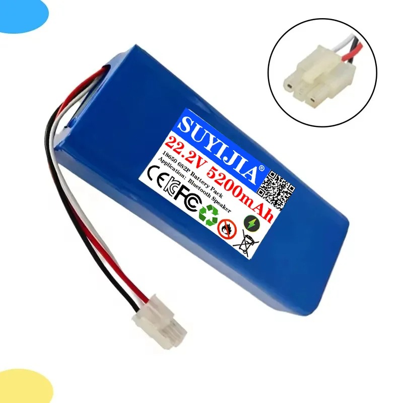 新しい 18650 バッテリー 22.2V 5200mAh  - Drone Rc Game のレビューと価格