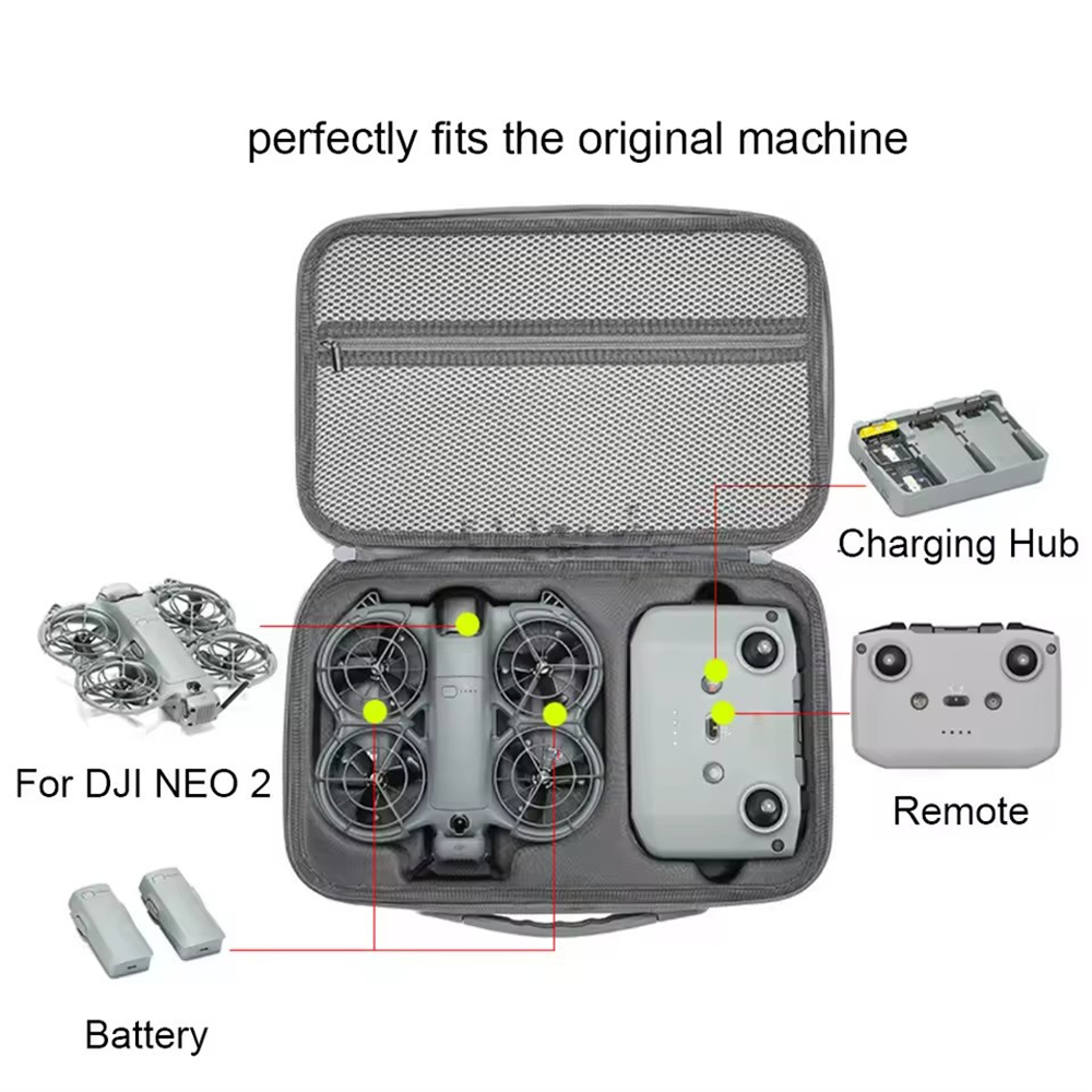 収納バッグ DJI Neo 2 ミニポータブルハンドバッグ屋 - Drone Dji Rc Mini のレビューと価格