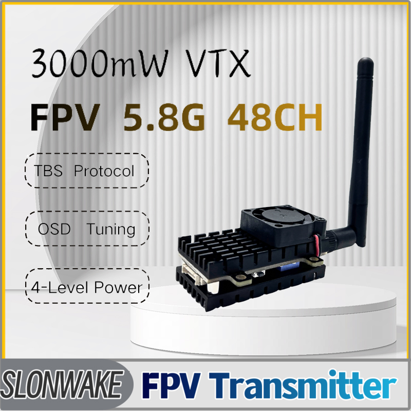 SLONWAKE 5.8G 3000mW シミュレーション  - Drone Rc Receiver And Transmitter のレビューと価格