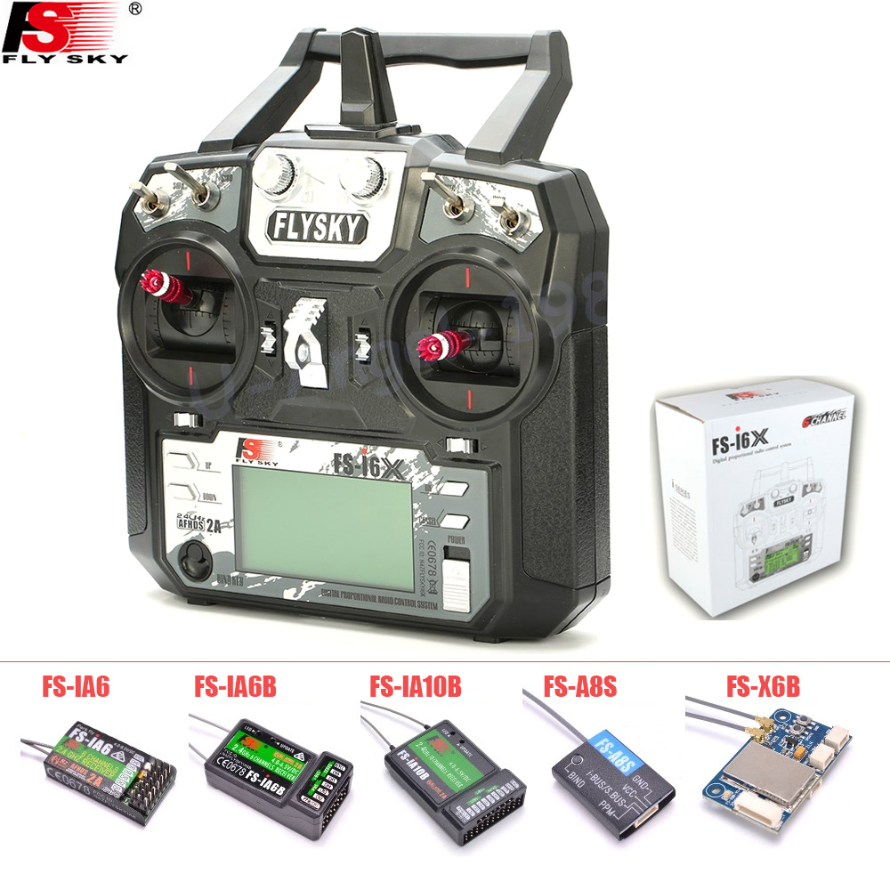 FLYSKY FS-i6X FS i6X 10CH 2.4G - Drone Rc Receiver And Transmitter のレビューと価格