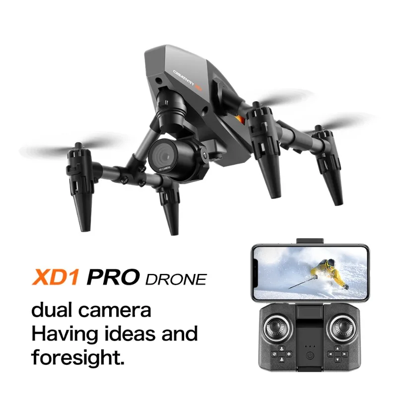 XD1 プロミニドローンデュアルカメラ 4K カメラドローン - Drone Pro Rc Ufo のレビューと価格